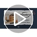 HOOBRO Bamboo Bread Box, Kitchen Countertop Corner Bread Box, Large Capacity 2-Tier Bread Container, Bread Storage Container with Dual Rippled Acrylic Doors, for Kitchen Food Storage, Natural YL12MB01 - Image 8