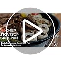 TECHEF - Stovetop Indoor Korean BBQ Nonstick Grill Pan, KBBQ Grill Pan, PFOA-Free, Dishwasher Oven Safe, Made in Korea - Image 8